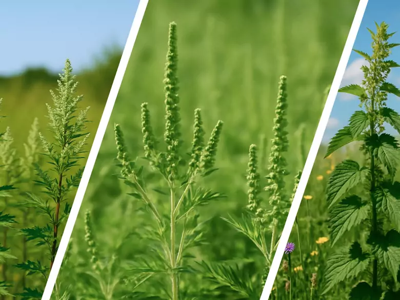 AleAlert : Pollinisation de l'armoise, de l'ambroisie et de l'ortie en août