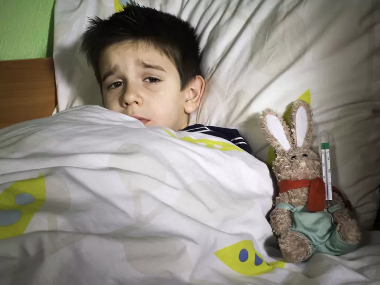 Otite moyenne chez l'enfant