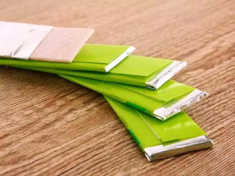 Gomme à mâcher sans sucre et prévention des caries