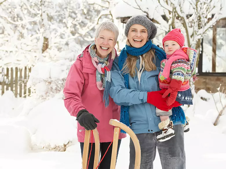 Comment prendre soin de la peau de mon bébé en hiver ?