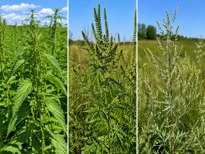 AleAlert : En août, les pollens d'ortie, d'armoise et d'ambroisie sont présents