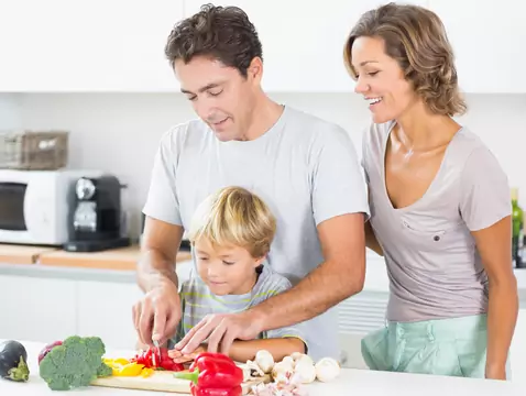 Cuisine sécurisée pour les enfants