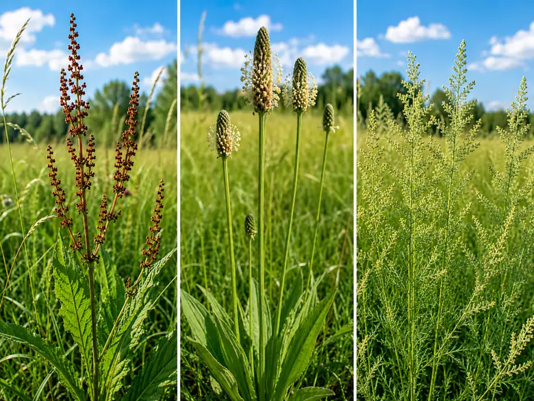 AleAlert : Pollinisation de l'oseille, du plantain et de l'armoise en juillet