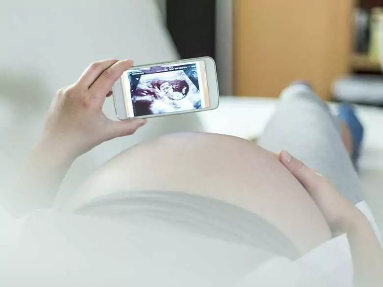 Le bébé dans l'utérus